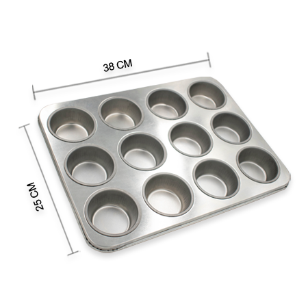 Molde Alegria Para Muffin 12 Cavidades