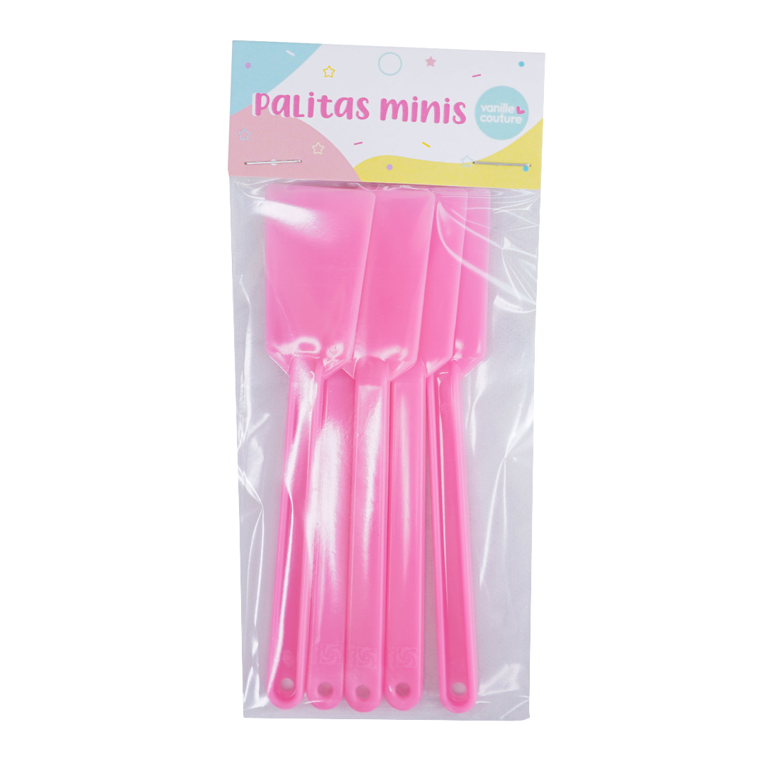 Kit Palas Mini Rosa Pastel Couture (VC1-040) 5 Piezas