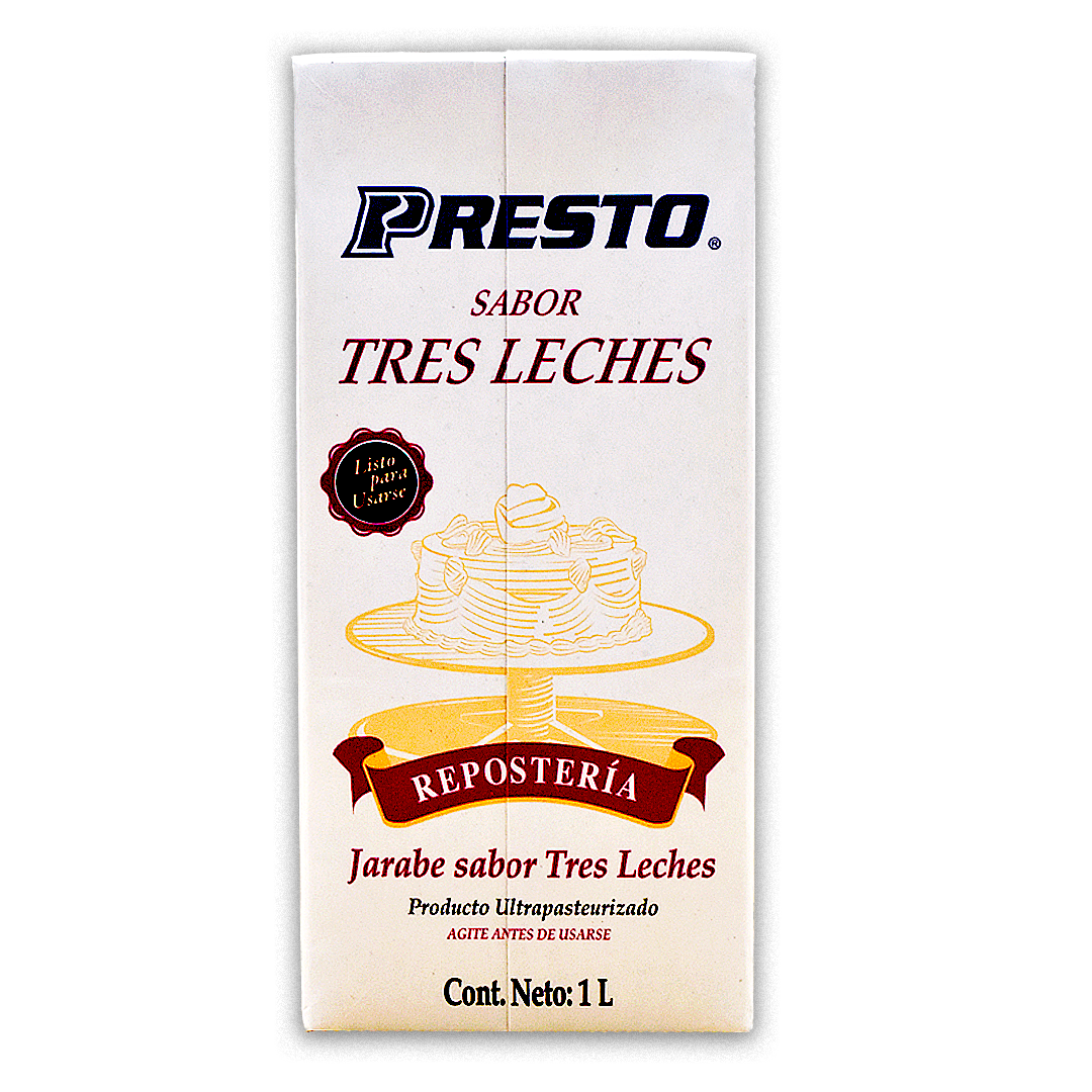 Jarabe Tres Leches Presto Rich 1 Lt