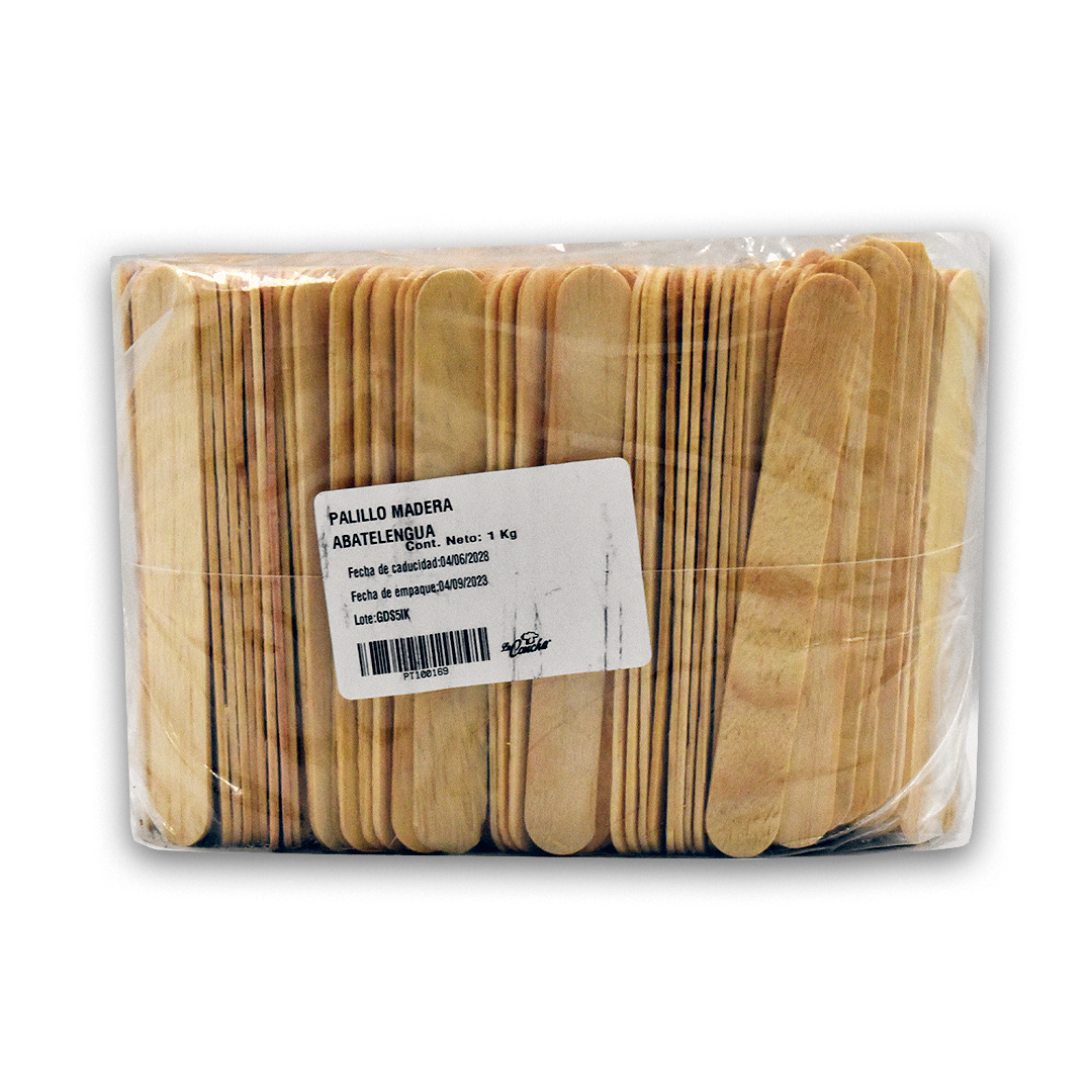 Pt Palillo Madera Abatelengua 1 Kg